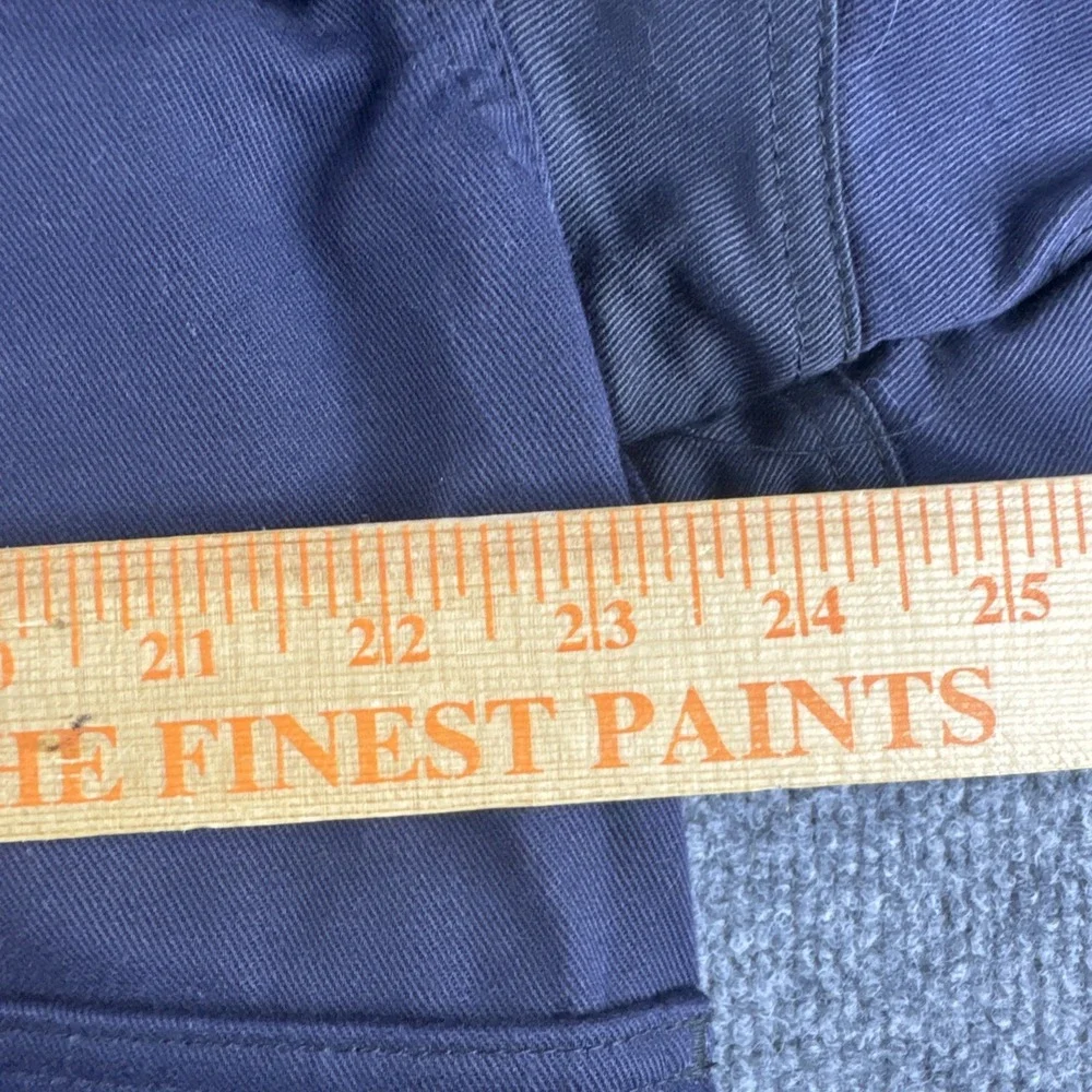 Workrite FR Jacket Mens M Blue Flame Resistant Full Zip Snap Workwear